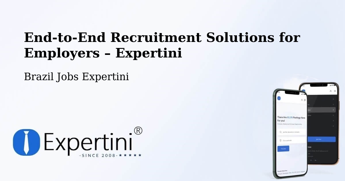 Recruitment Solutions for Employers – Caratinga - Caratinga, Brazil Jobs Expertini
